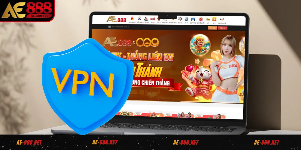 Cách dùng VPN 1.1.1.1 để truy cập AE888 trên máy tính